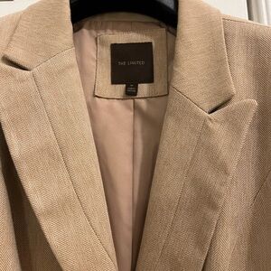Khaki/tan color The Limited Cassidy pant suit